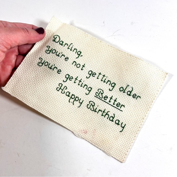 Art Darling Youre Not Getting Older Youre Getting Better Happy